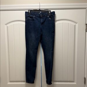 GAP Women's Dark Blue Skinny Jeans